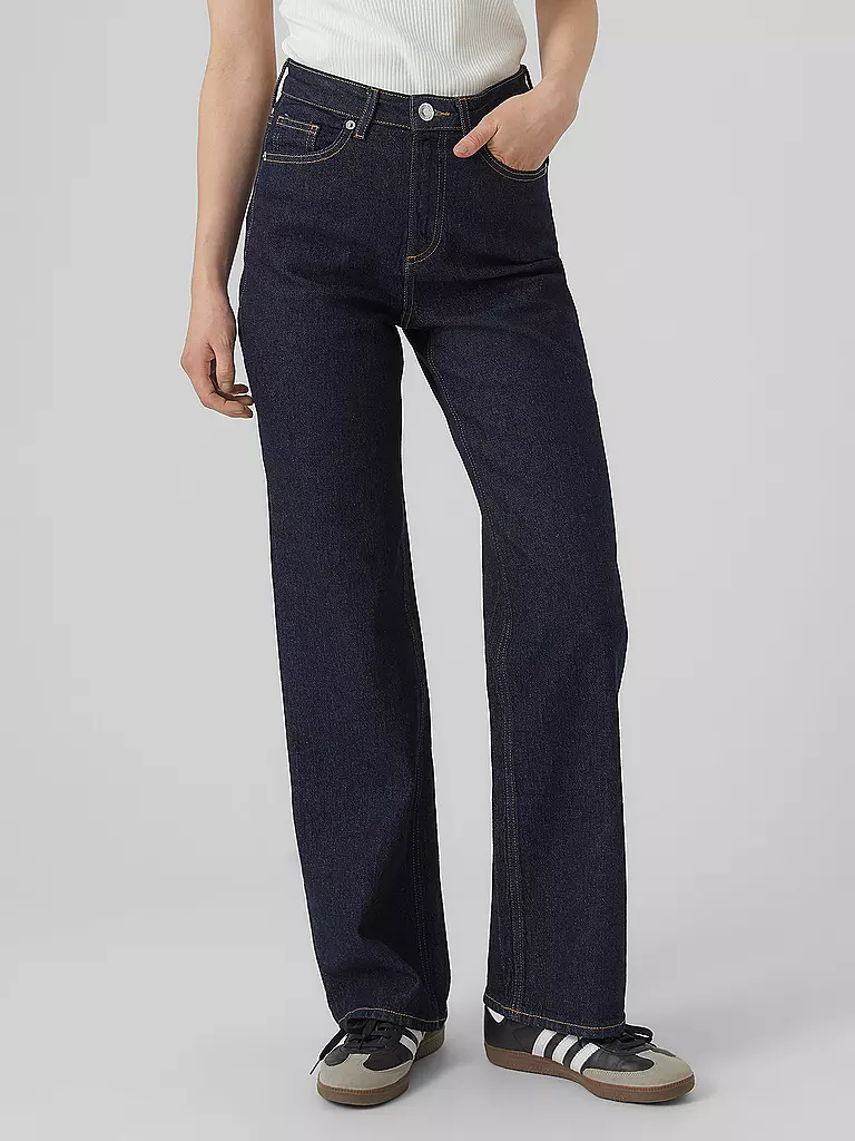 VERO MODA | Jeans Wide Leg VMTESSA | dunkelblau