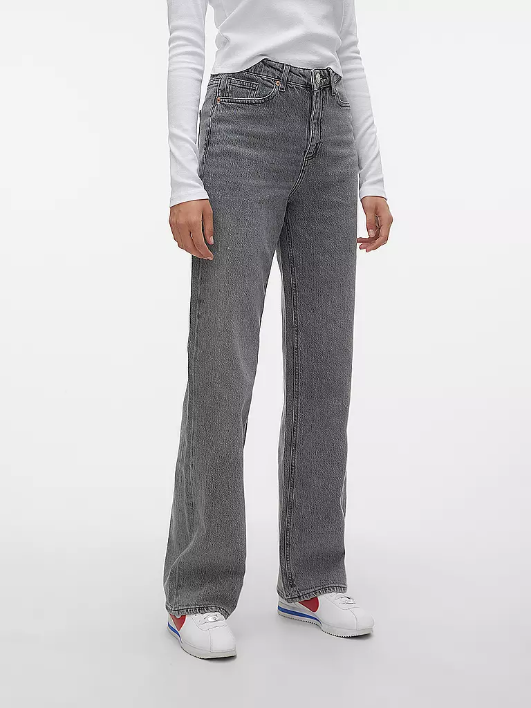 VERO MODA | Jeans Wide Leg VMTESSA | grau