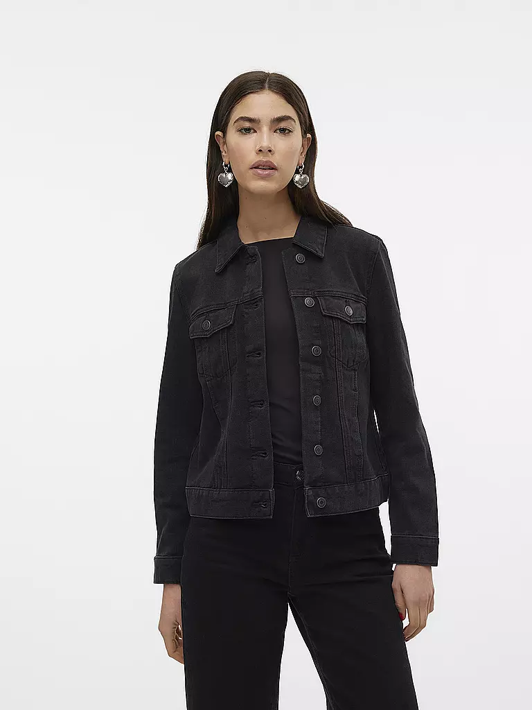 VERO MODA | Jeansjacke VMZORICA | schwarz