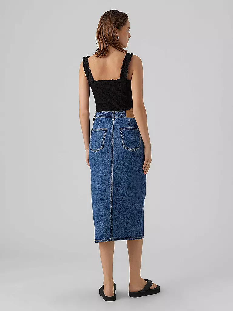 VERO MODA | Jeansrock VMVERI | blau