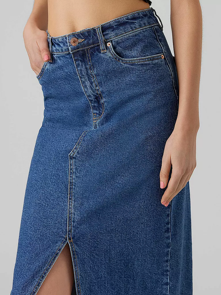 VERO MODA | Jeansrock VMVERI | blau