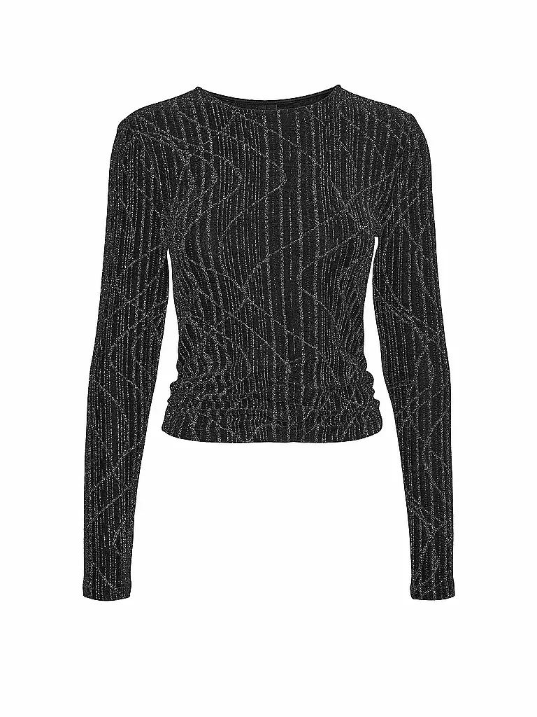 VERO MODA | Langarmshirt VMKANZ | schwarz
