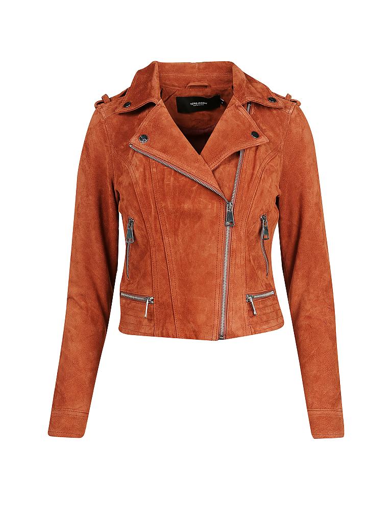 VERO MODA | Lederjacke "VMROYCE" | braun