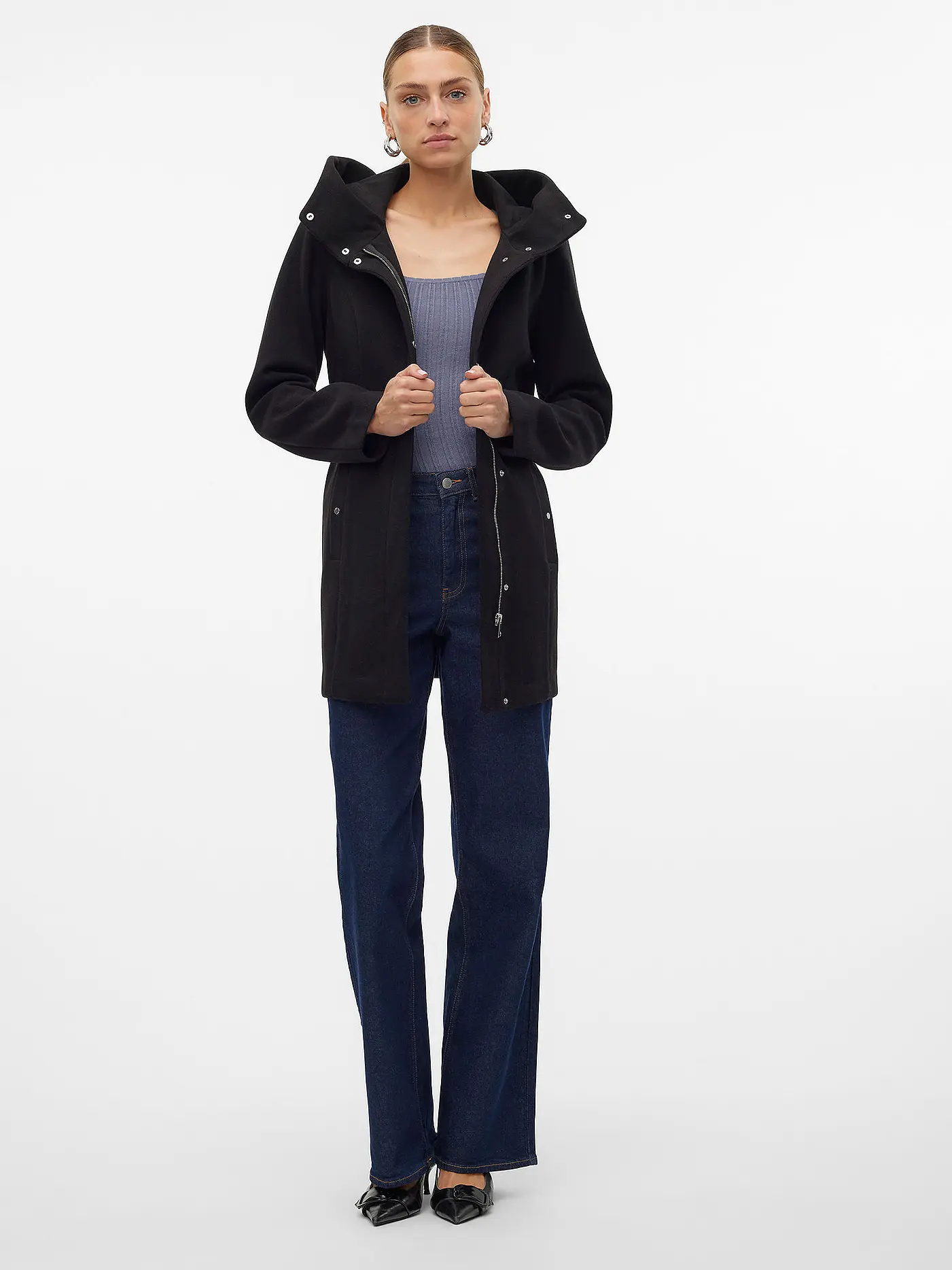 VERO MODA | Mantel VMPOPLIVA  | schwarz