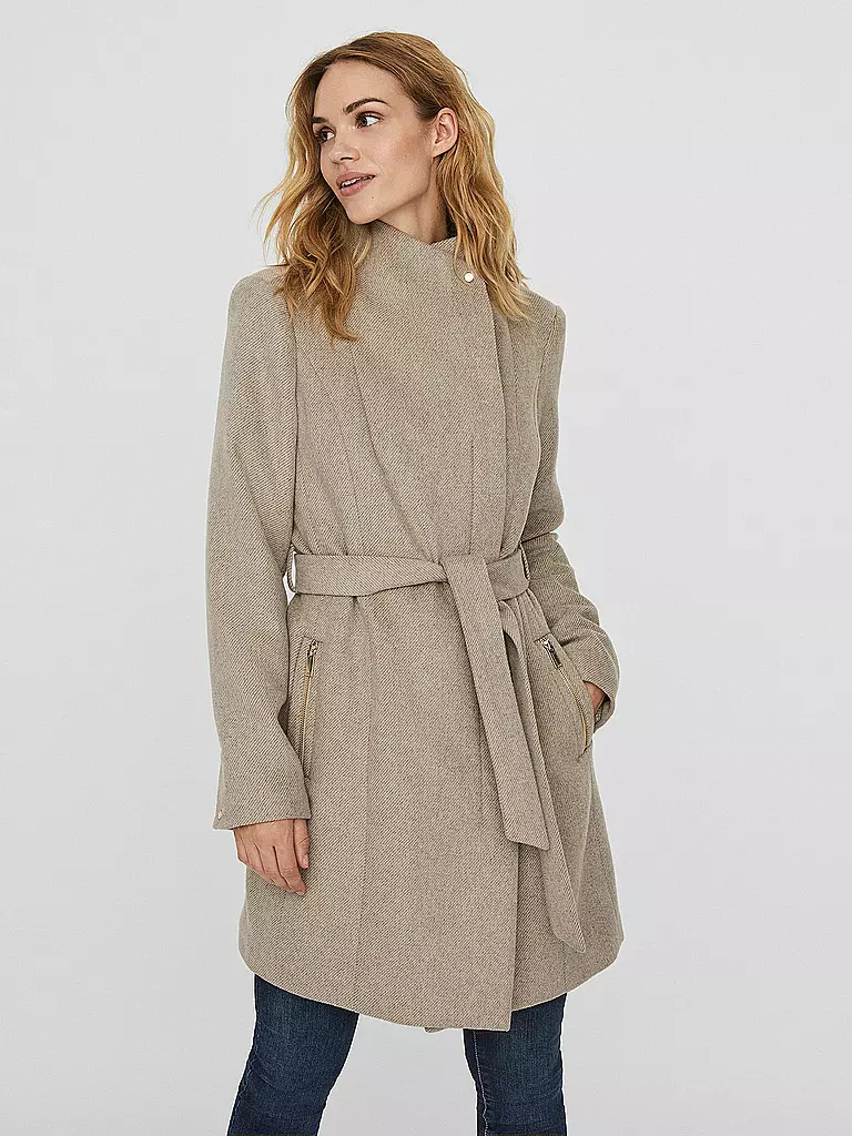 VERO MODA | Mantel VMTWODOPE | grau