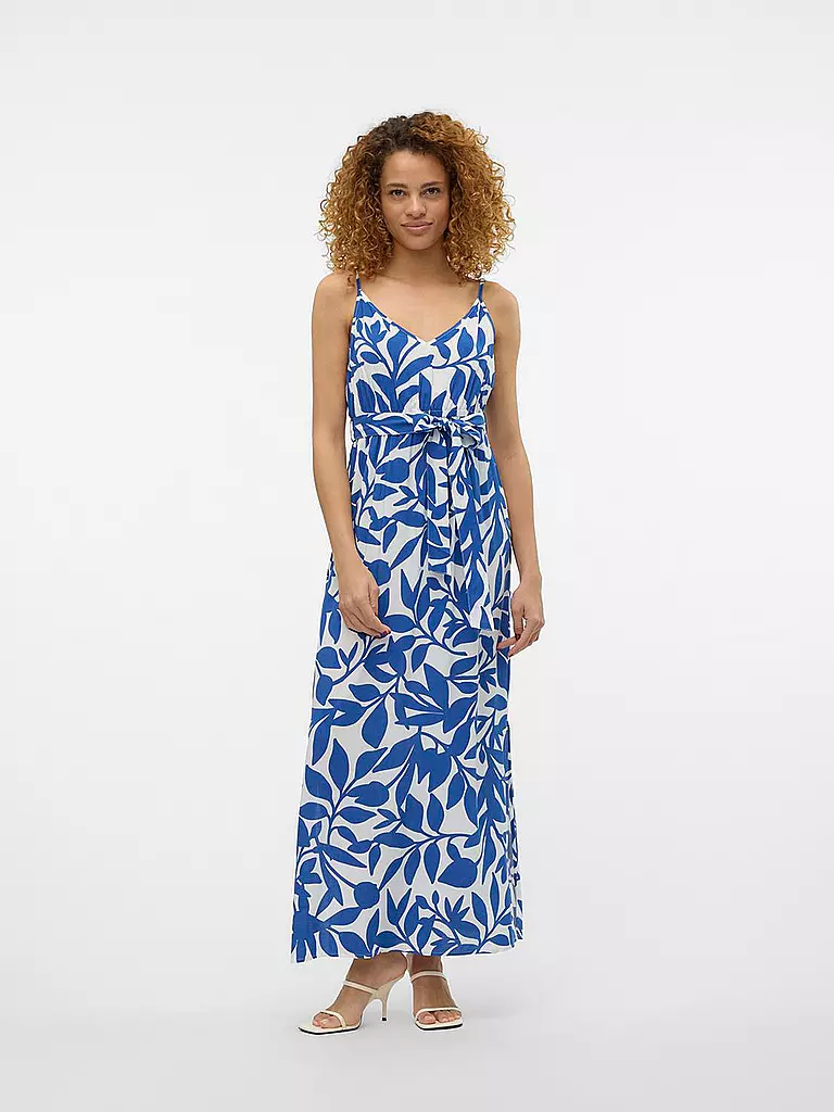 vero moda maxikleid blau