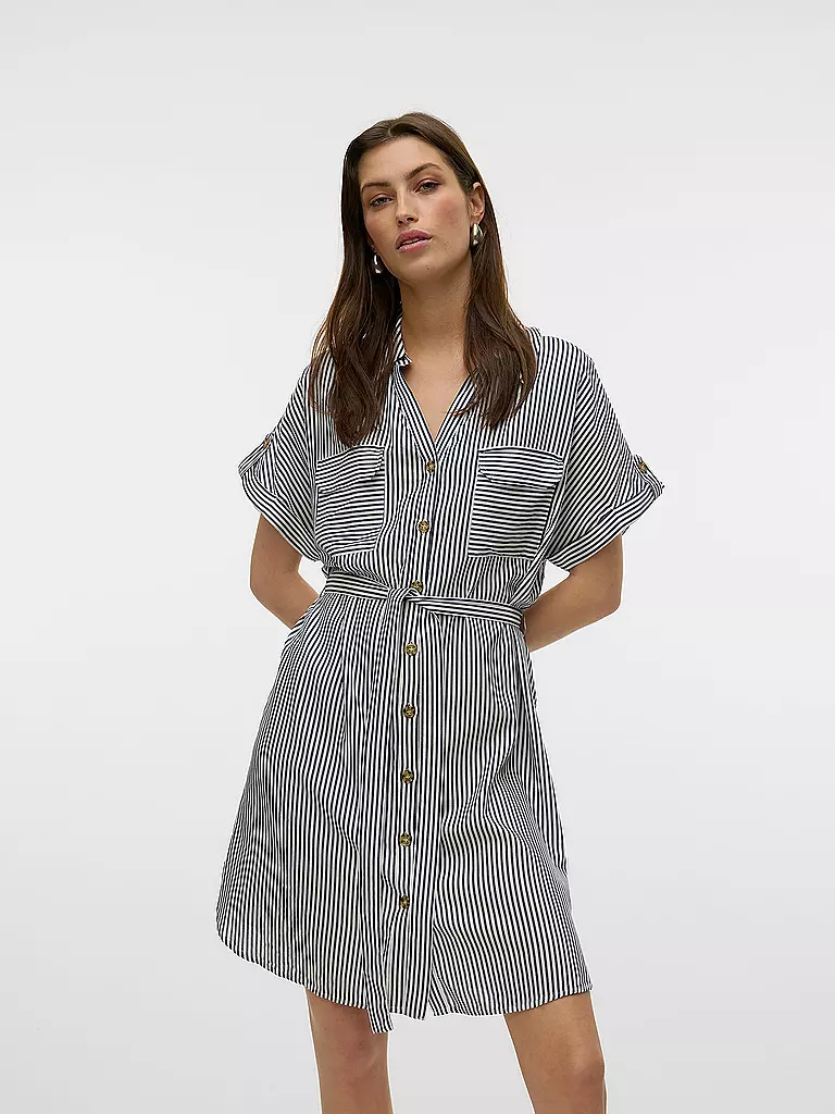 VERO MODA | Minikleid VMBUMPY | olive