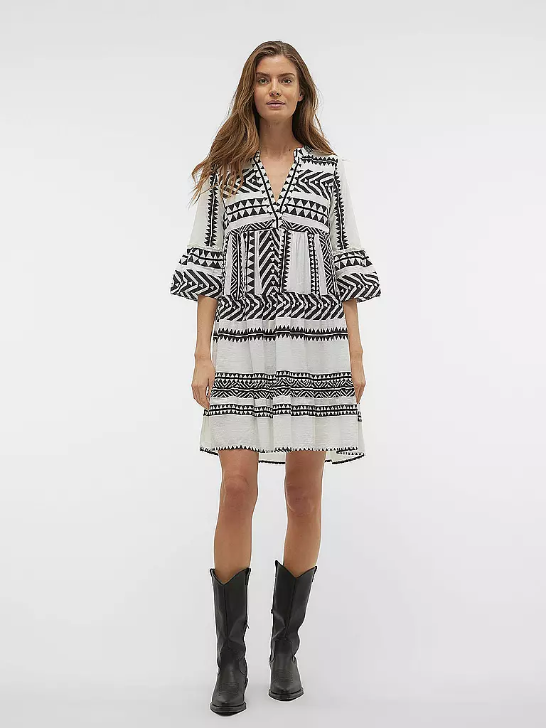 VERO MODA | Minikleid VMDICTHE | weiss