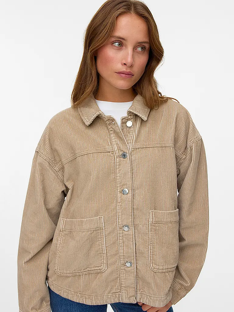 VERO MODA | Overshirt VMJAMIE | camel