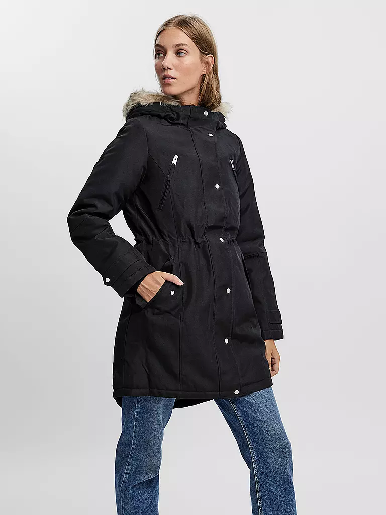 VERO MODA | Parka VMEXPEDITIONTRACK  | schwarz