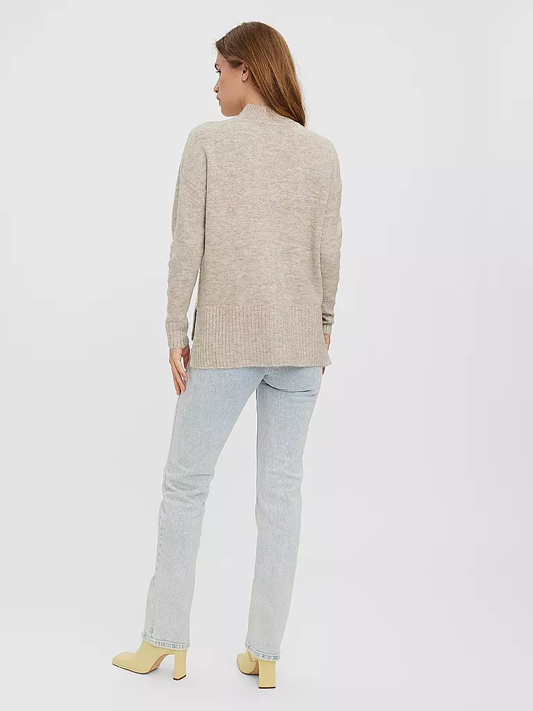 VERO MODA | Pullover Oversized Fit  VMLEFILE | creme