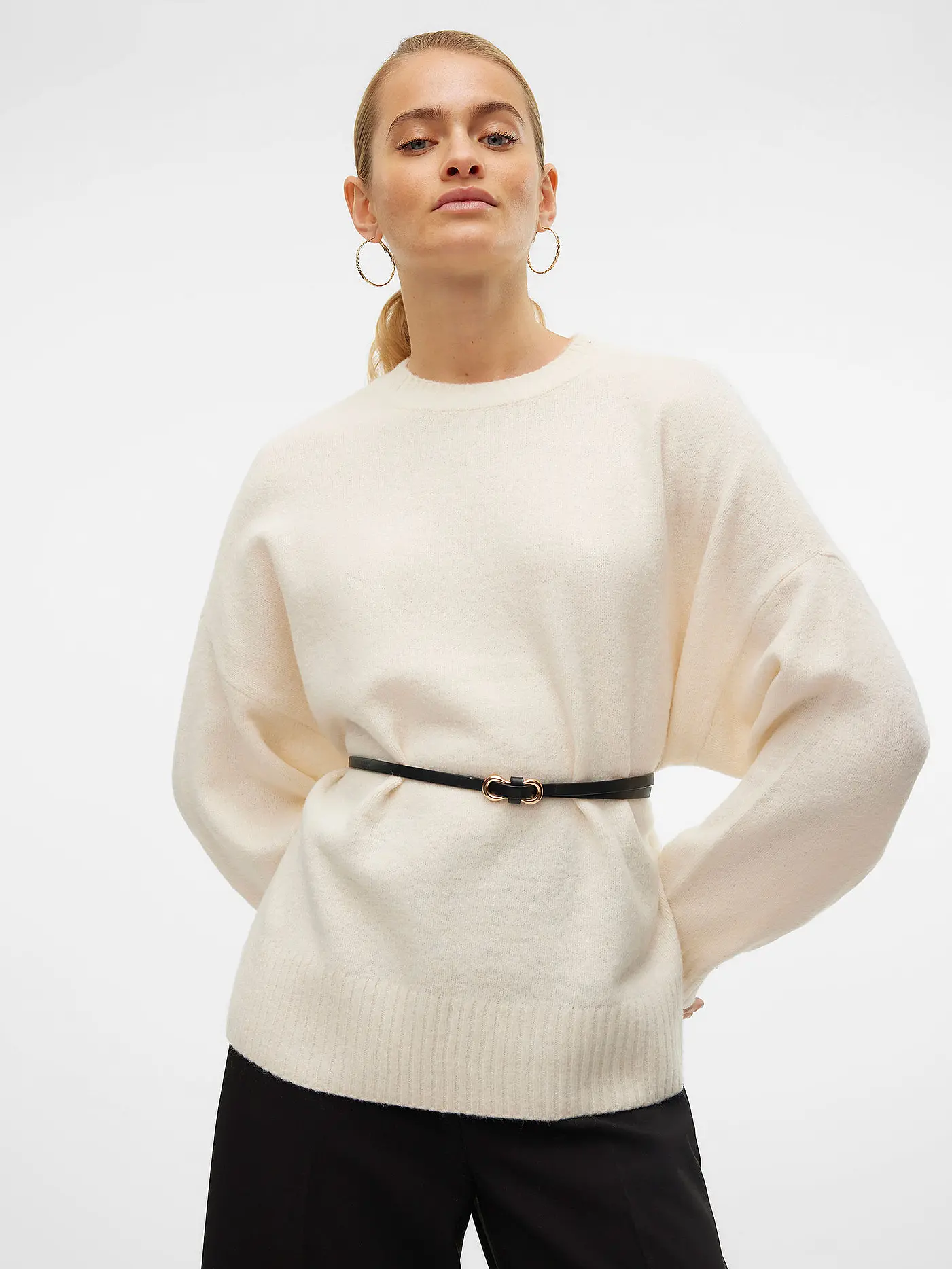 VERO MODA | Pullover VMBOOM | creme
