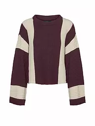 VERO MODA | Pullover VMGIGI | dunkelrot
