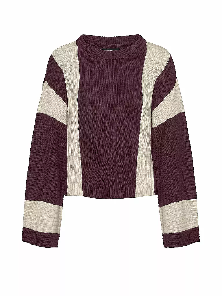 VERO MODA | Pullover VMGIGI | dunkelrot