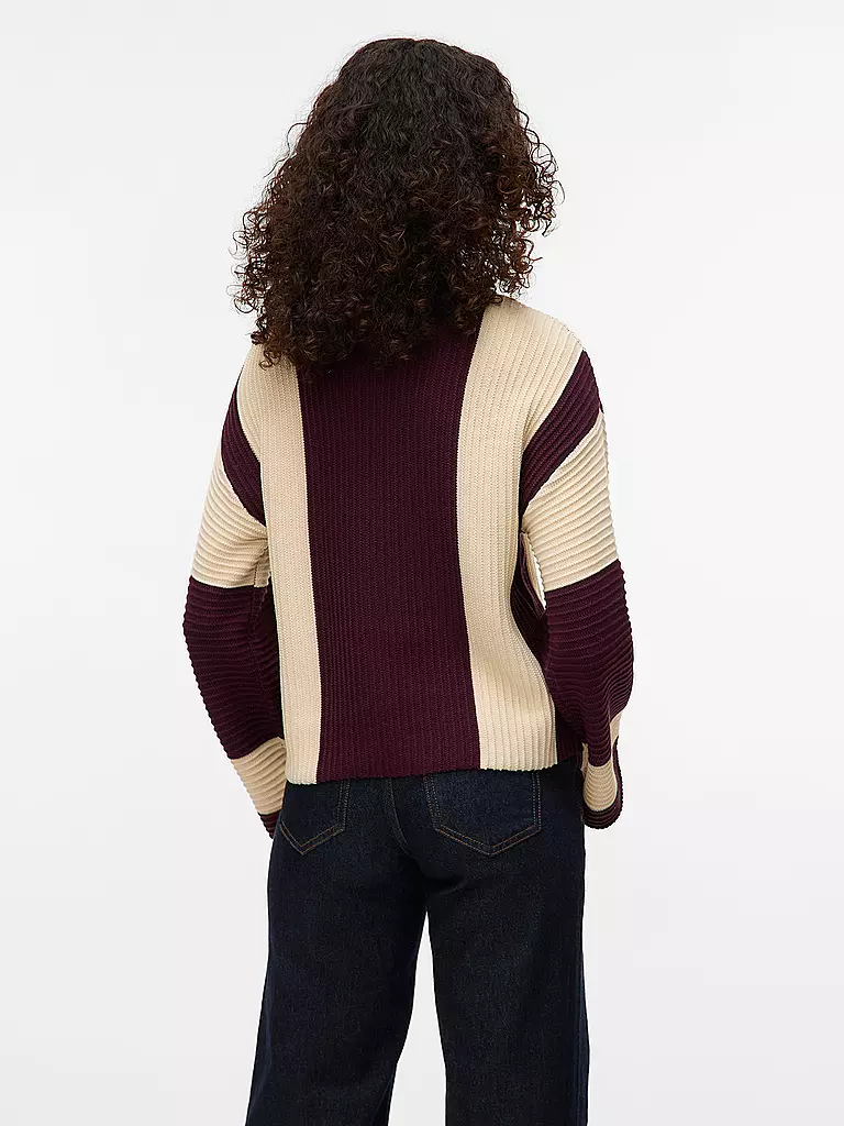 VERO MODA | Pullover VMGIGI | dunkelrot