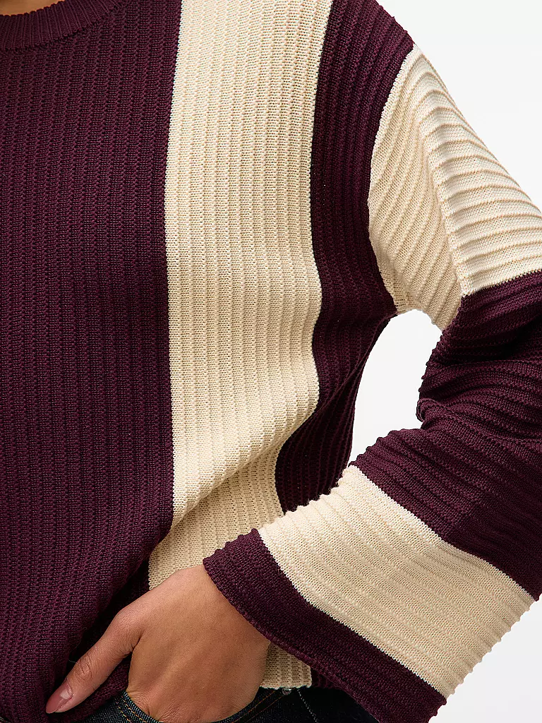 VERO MODA | Pullover VMGIGI | dunkelrot