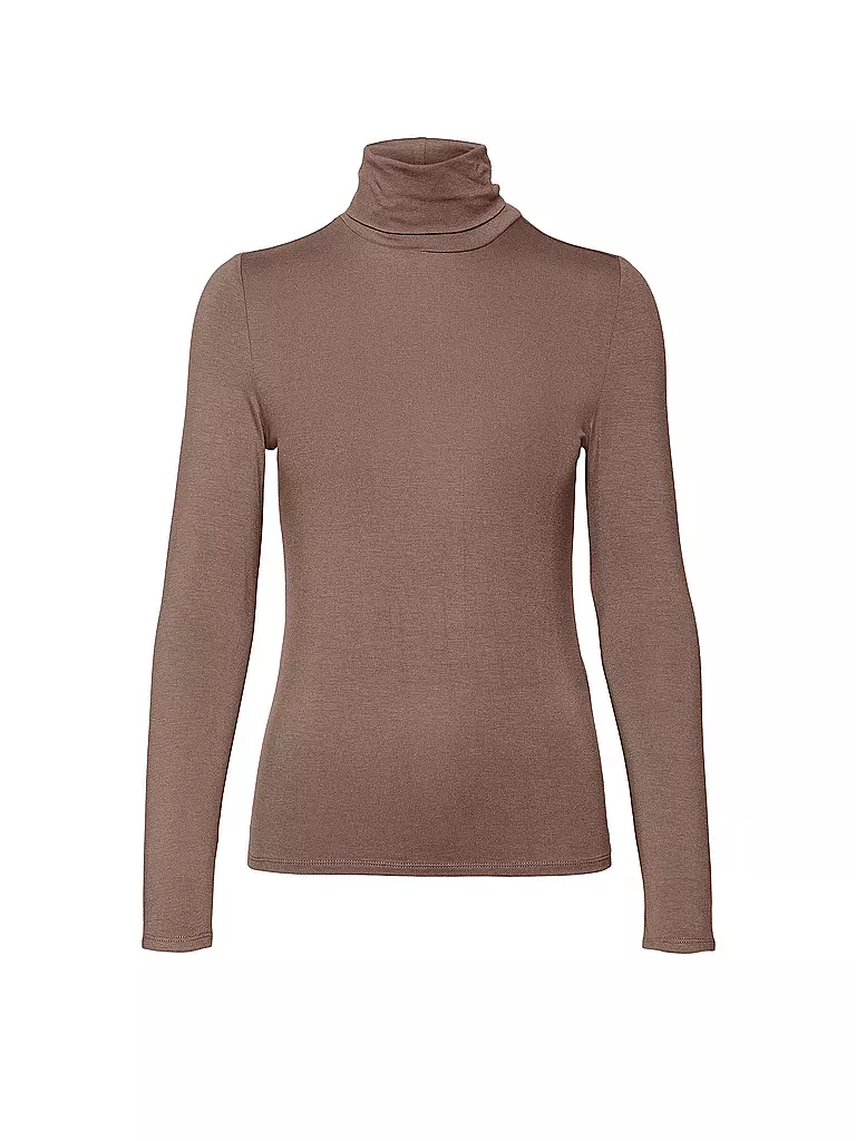 VERO MODA | Rollkragenpullover VMALBERTE | braun