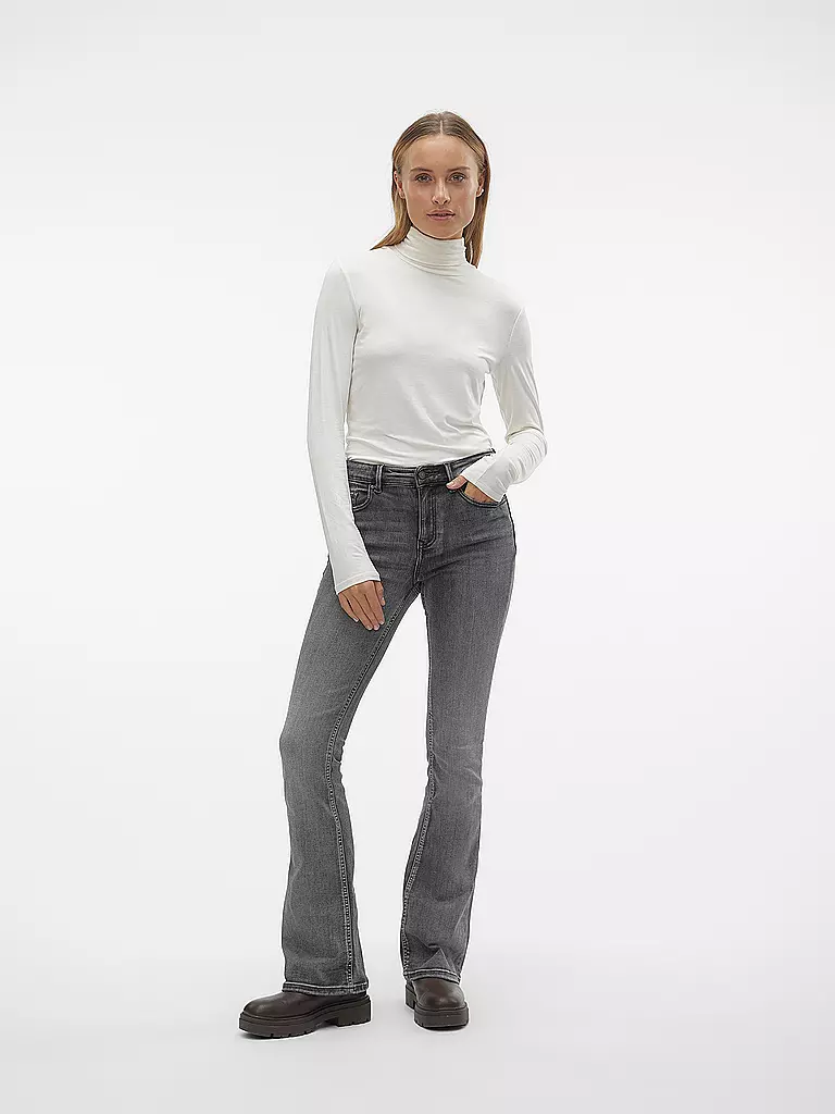 VERO MODA | Rollkragenpullover VMALBERTE | weiss