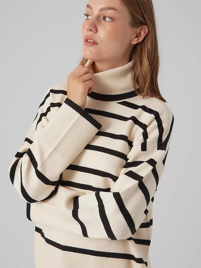 VERO MODA | Rollkragenpullover VMSABA | beige