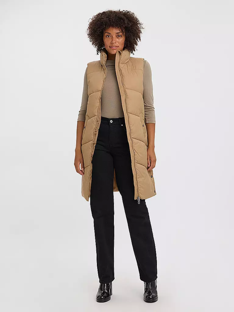 VERO MODA | Steppgilet VMUPPSALA  | beige