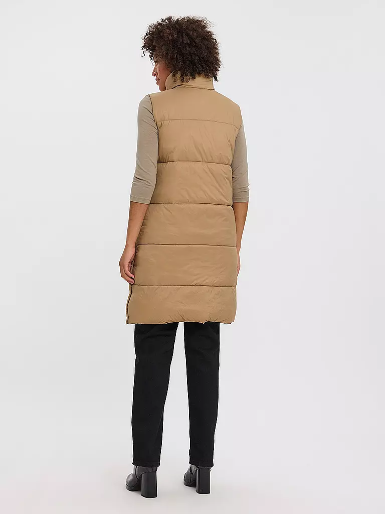 VERO MODA | Steppgilet VMUPPSALA  | beige