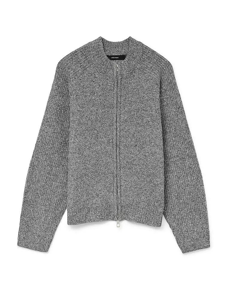 VERO MODA | Strickjacke VMBANG | grau