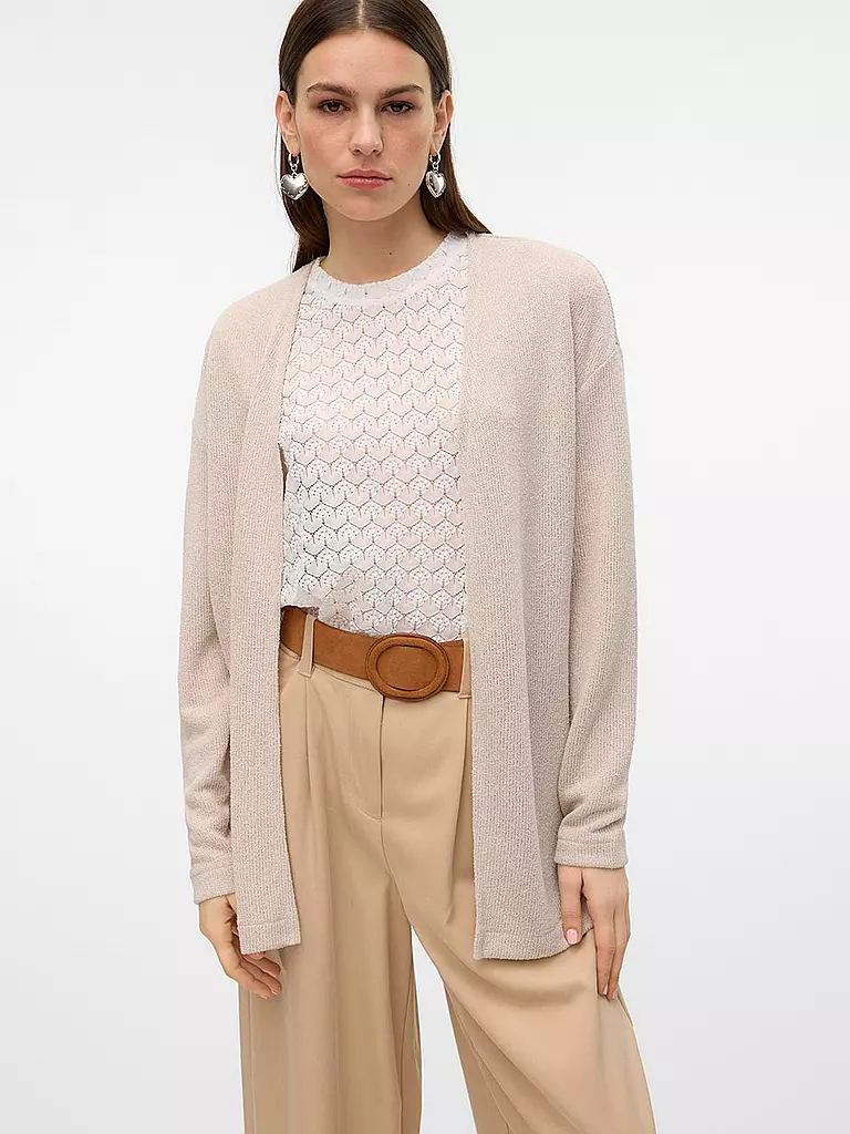 VERO MODA | Strickjacke VMEDDIE | beige