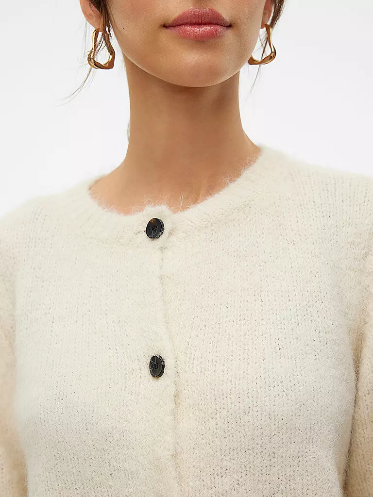 VERO MODA | Strickjacke VMNOVAH | grau
