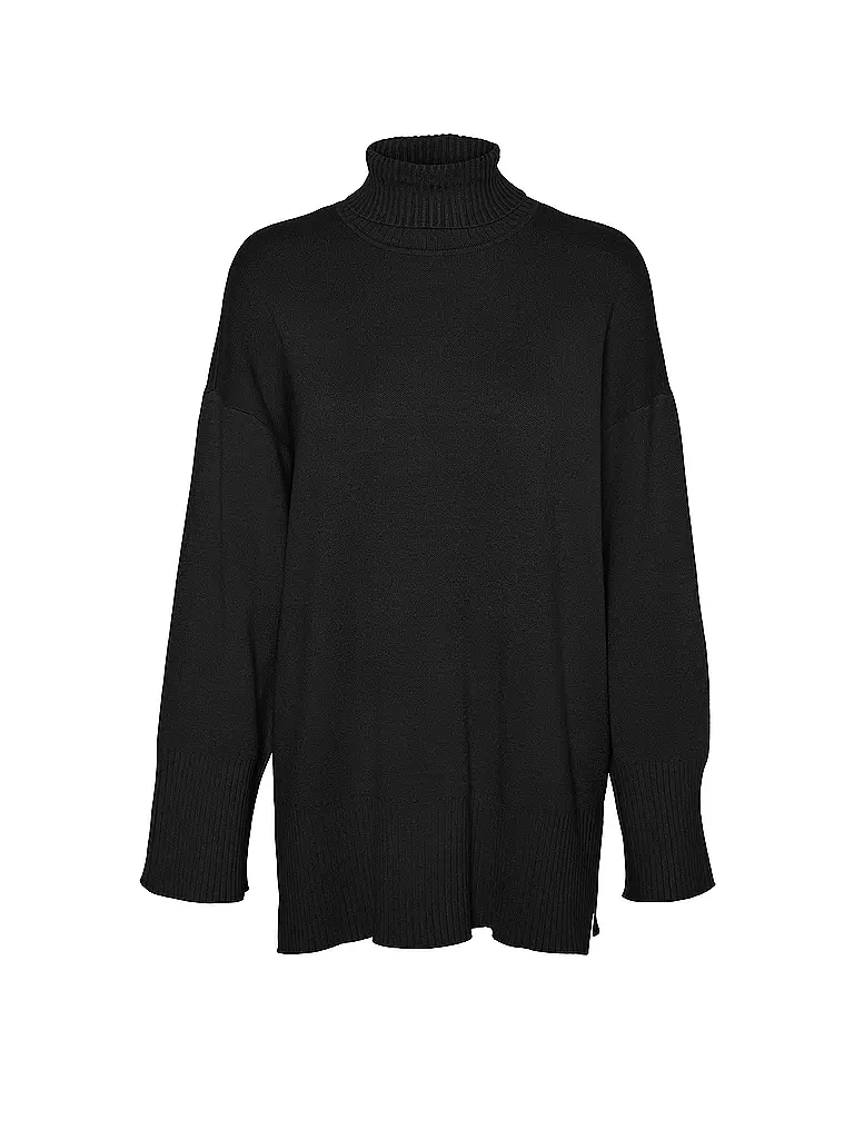 VERO MODA | Strickpullover VMGOLDNEEDL | schwarz