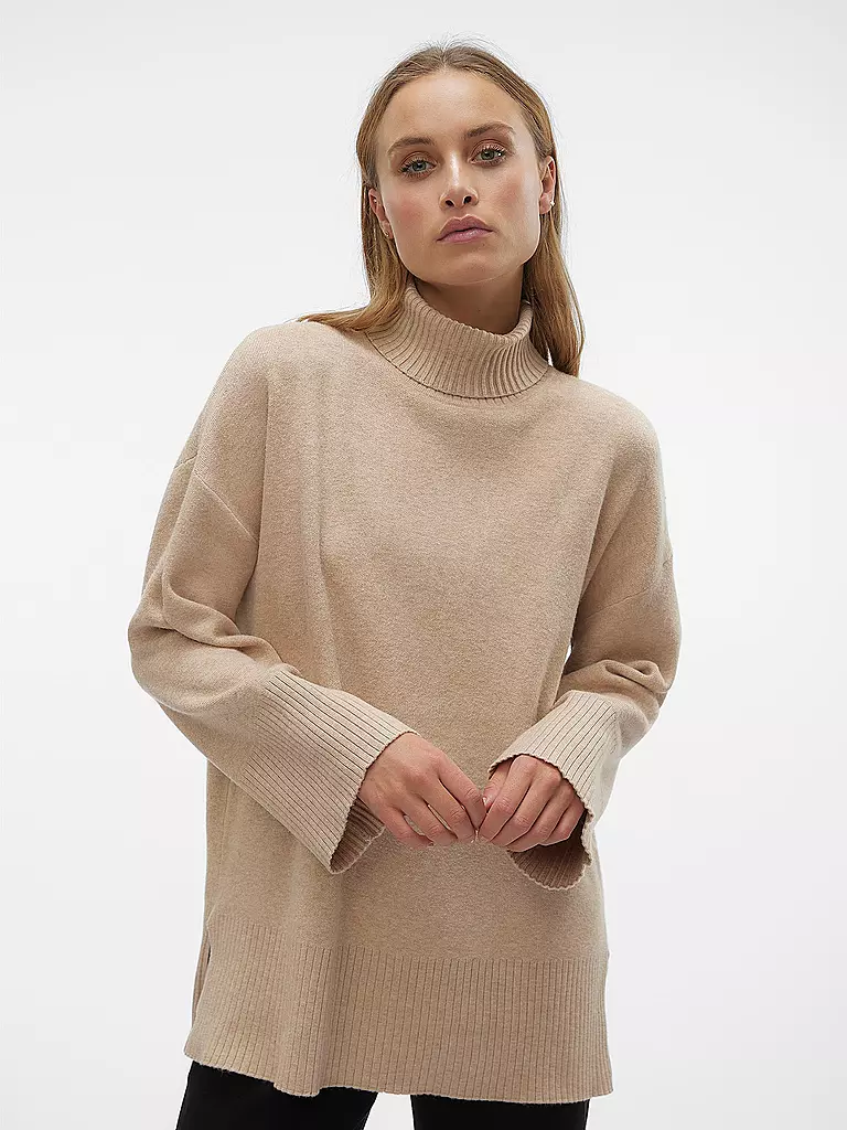 VERO MODA | Strickpullover VMGOLDNEEDL | beige