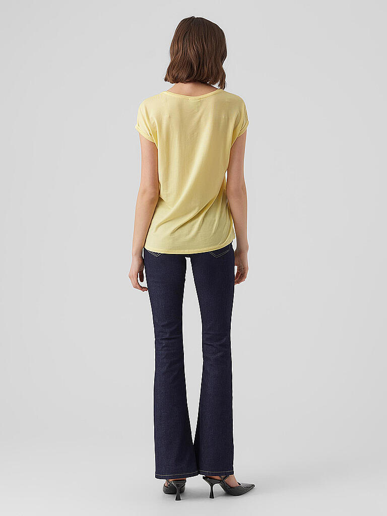 VERO MODA | T-Shirt VMAVA | gelb