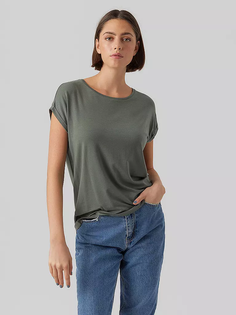 VERO MODA | T-Shirt VMAVA | grün