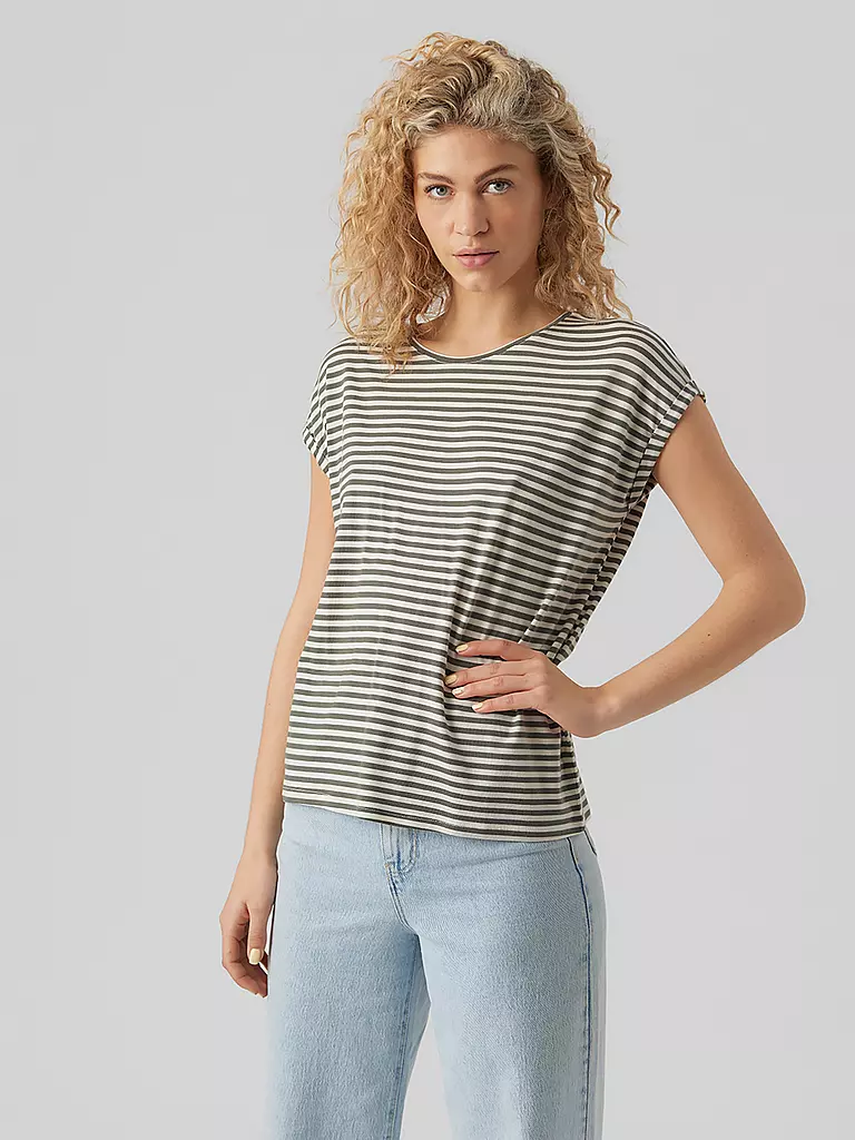 VERO MODA | T-Shirt VMAVA | beige