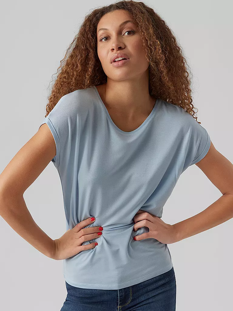 VERO MODA | T-Shirt VMAVA | hellblau