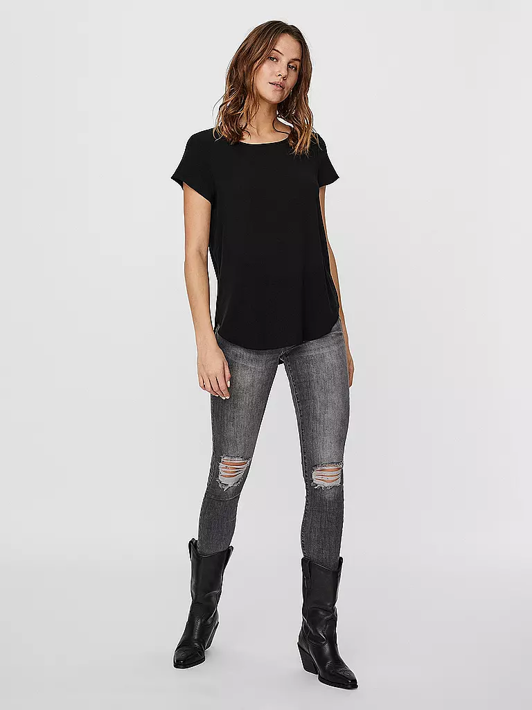 VERO MODA | T-Shirt VMBECCA | schwarz