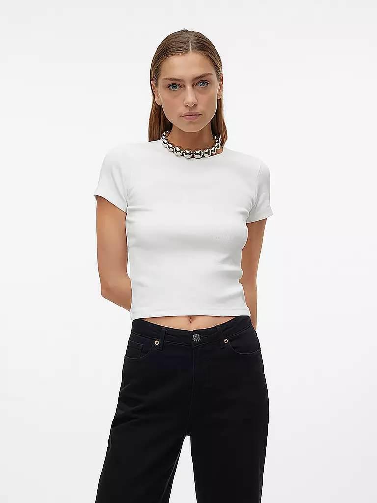 VERO MODA | T-Shirt VMCHLOE | weiss