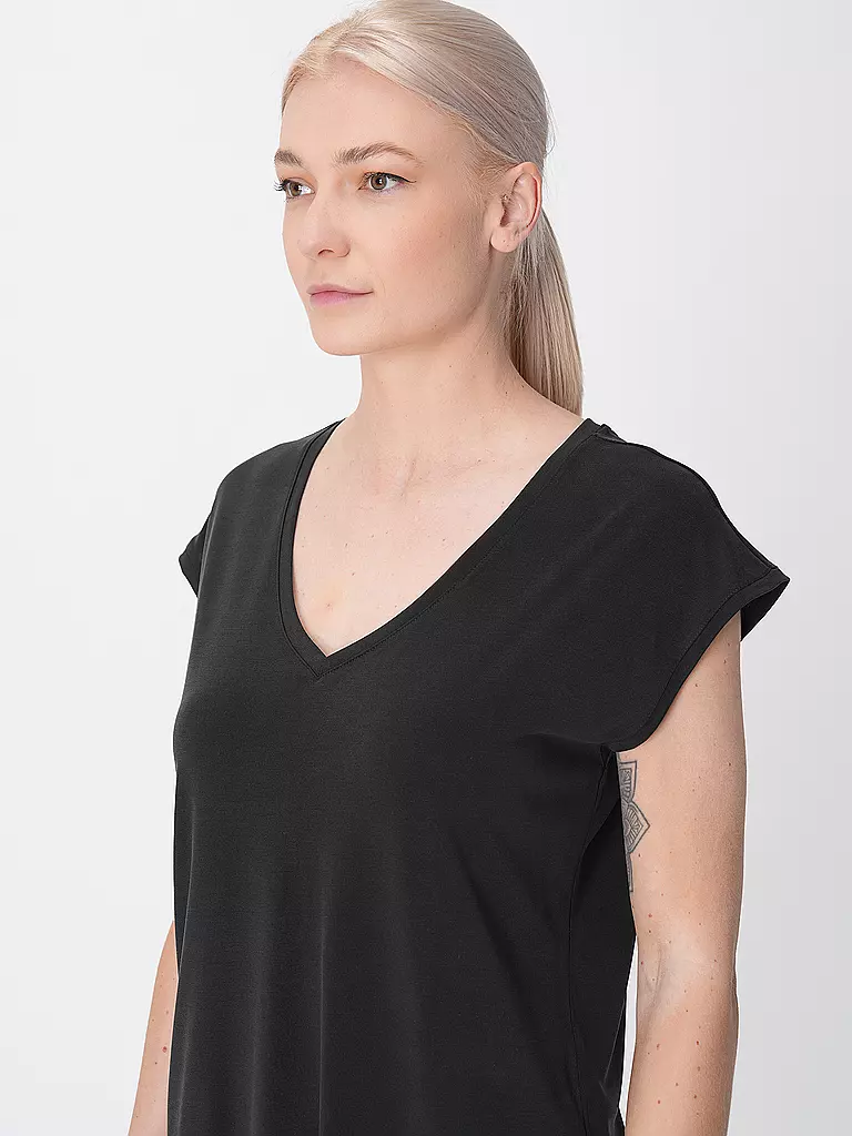 VERO MODA | T-Shirt VMFILLI | dunkelgrün