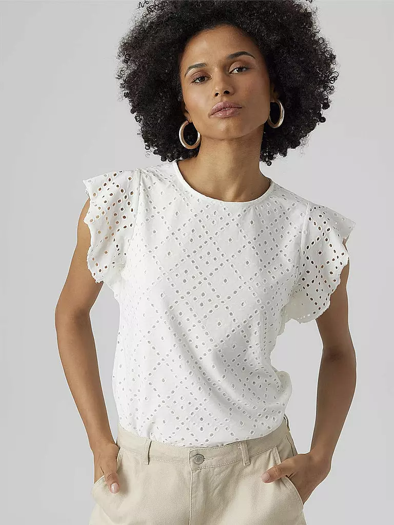 VERO MODA | T-Shirt VMTASSA | dunkelblau