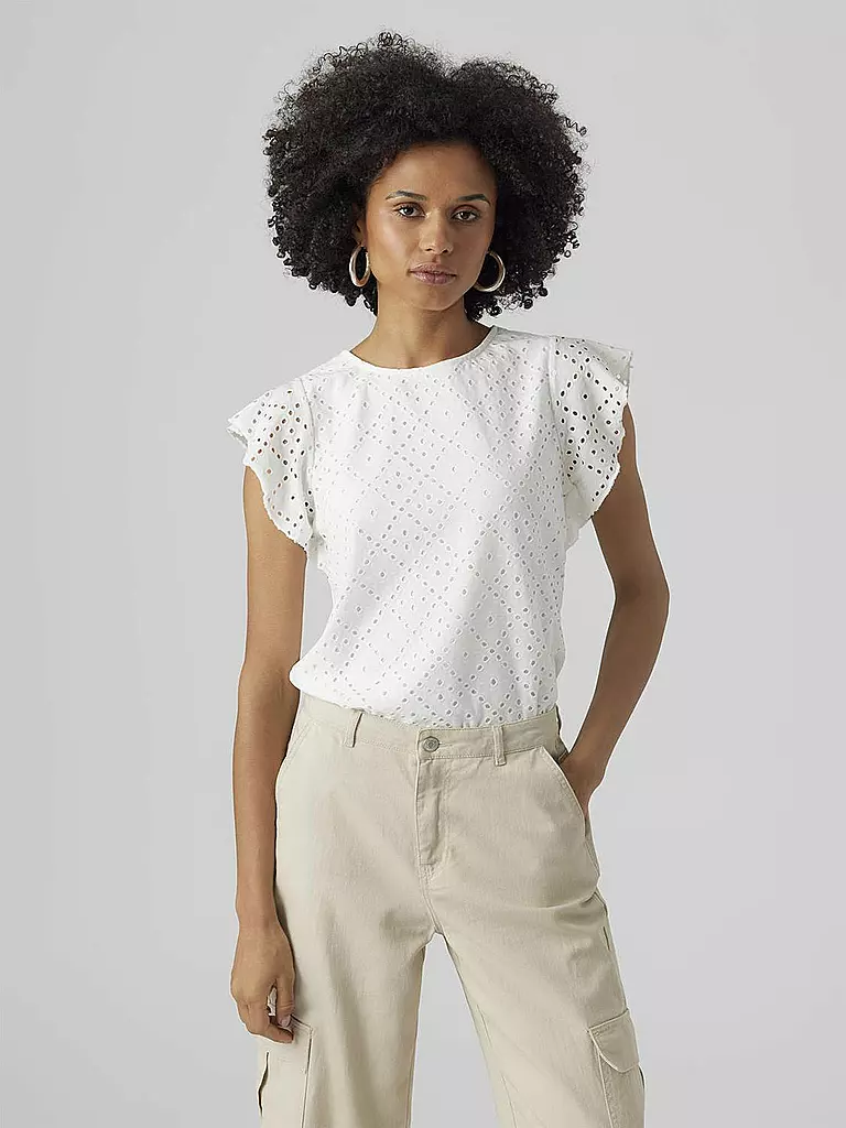 VERO MODA | T-Shirt VMTASSA | dunkelblau