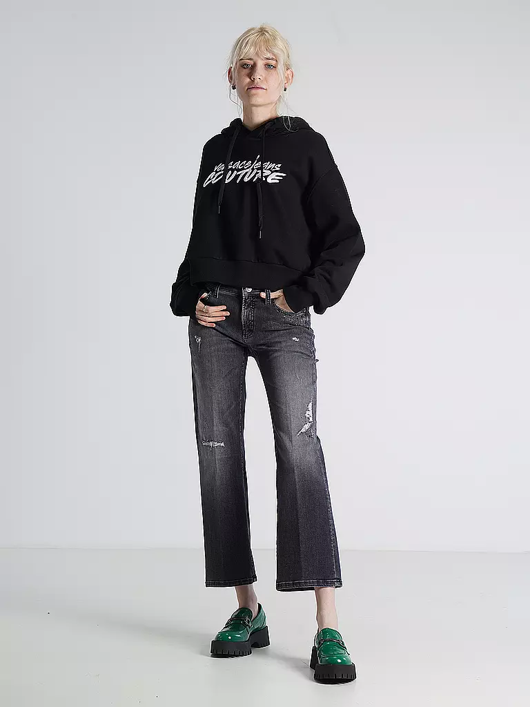 VERSACE JEANS COUTURE | Kapuzensweater - Hoodie | schwarz