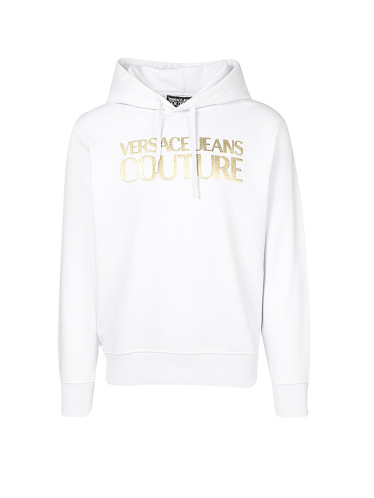 VERSACE Kapuzensweater - Hoodie weiß | M