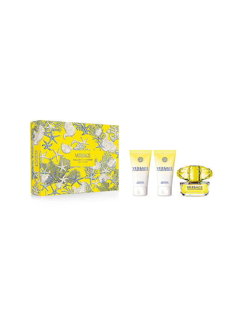 VERSACE Geschenkset - Yellow Diamond Eau de Toilette Set 3x50ml