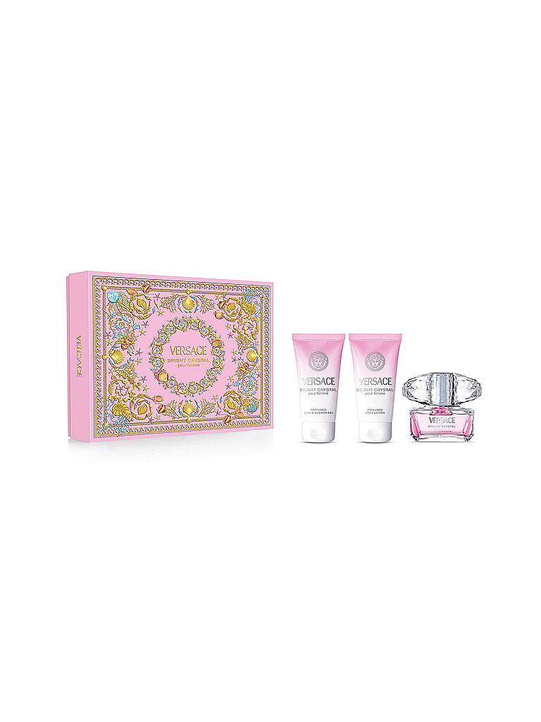 VERSACE Geschenkset - Bright Crystal Eau de Toilette Set 3x50ml