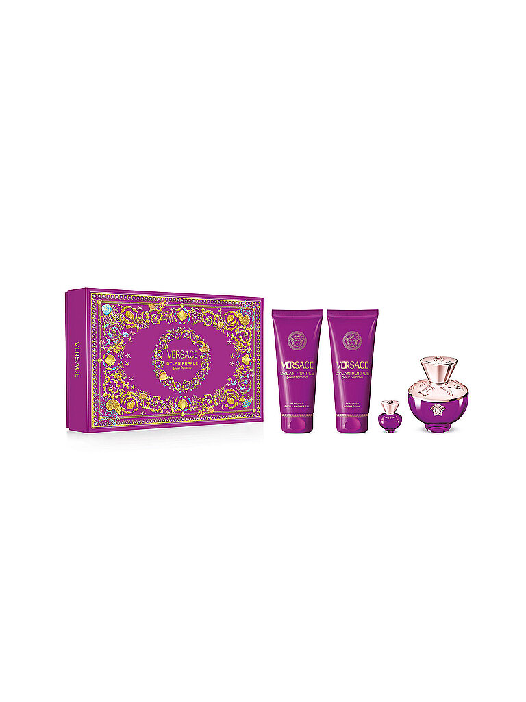 VERSACE Geschenkset - Dylan Purple Eau de Parfum Set 3x100ml / 5ml