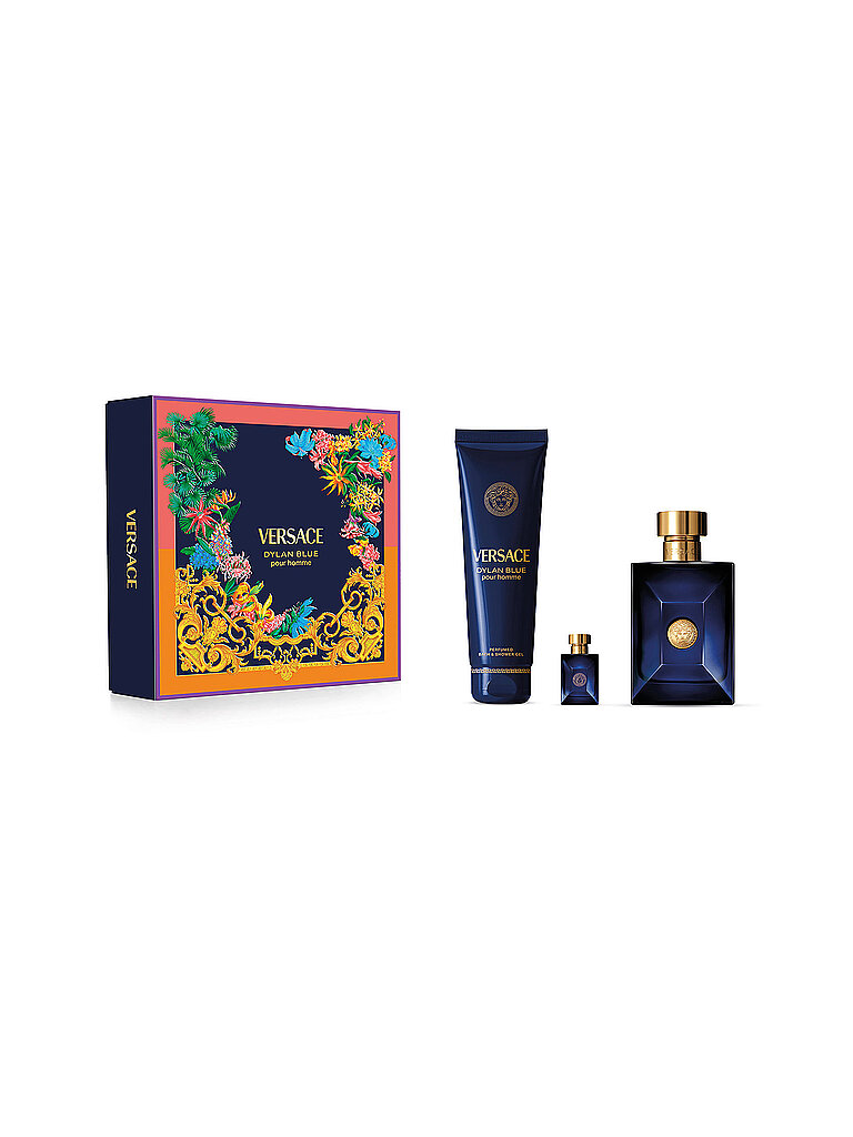 VERSACE Geschenkset - Dylan Blue Pour Homme Eau de Toilette Set 150ml / 100ml / 5ml