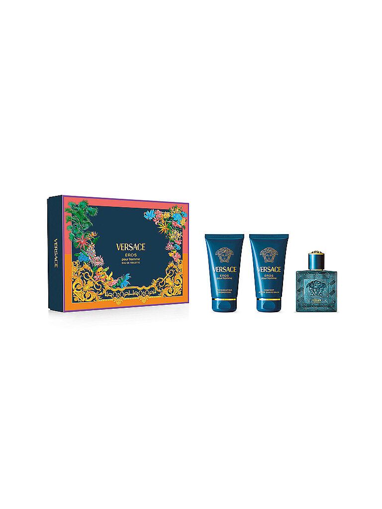 VERSACE Geschenkset - Eros Pour Homme Eau de Toilette Set 3x50ml