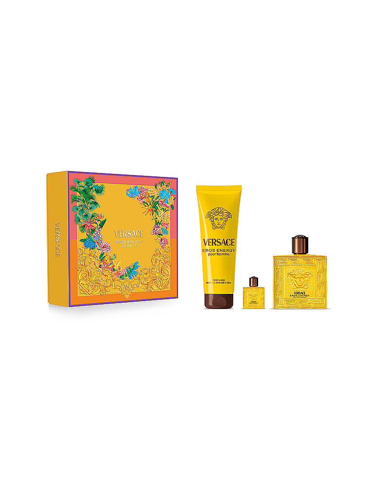 VERSACE Geschenkset - Eros Energy Pour Homme Set 150ml / 100ml / 5ml