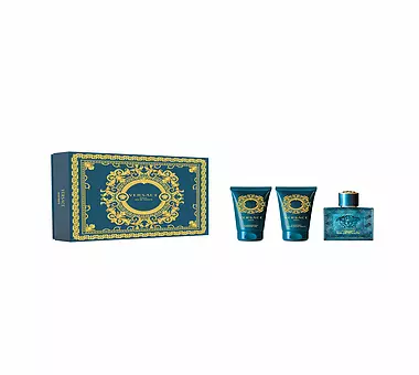 VERSACE Geschenkset - Eros pour Homme Eau de Toilette 3x50ml