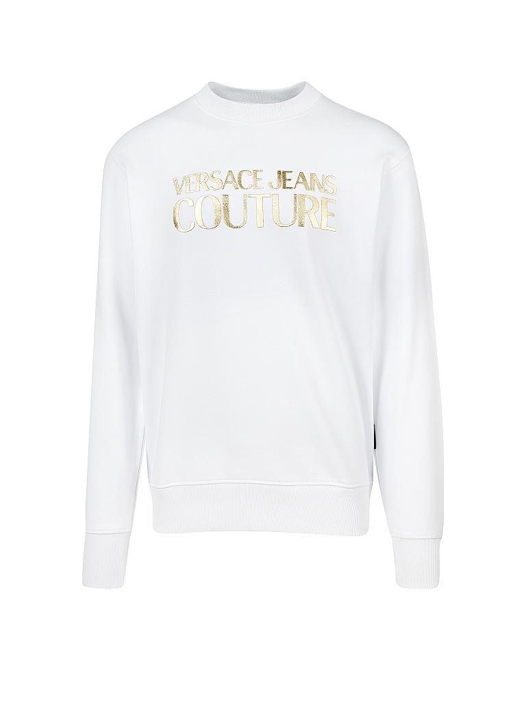 VERSACE Sweater weiß | L versace sweatshirt weiß
