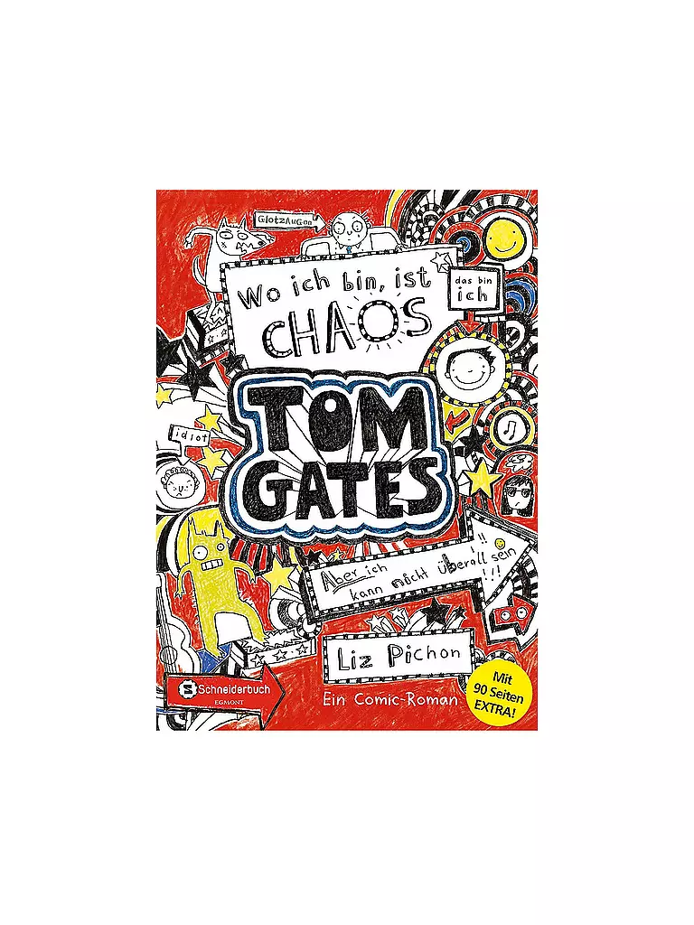 VGS EGMONT SCHNEIDER VERLAG | Tom Gates: Wo ich bin, ist Chaos - aber ich kann nicht überall sein Band 1 | keine Farbe